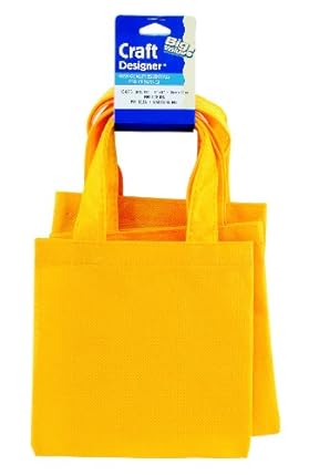 WeGlow International Miniature Tote Bags - Pack Of 12, Yellow at Sears.com