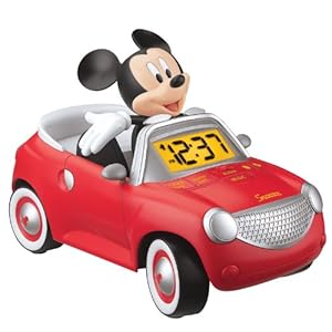 Walt Disney Co Mickey Mouse Mickey Mouse Rockin' Ride Alarm Clock at Sears.com