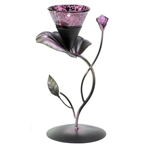 Gifts & Decor Lilac Lily Pad Tealight Candleholder Centerpiece Stand at Sears.com