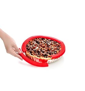 Silicone Zone Siliconezone Pie Crust Shields-Red, Set of 5 at Sears.com