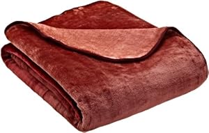 Vellux Mink Oversized Throw, 60 by 79-Inch, Red at Sears.com