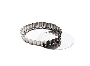 Paderno World Cuisine 4 Inch"Deep" Fluted Tin Tart Mold with Removable Bottom at Sears.com