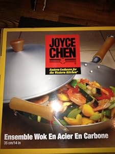 Joyce Chen Carbon Steel Wok Set
