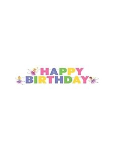 Party Supplies Garden Fairy Foam Letter Banner at Sears.com