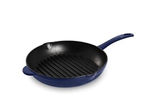 Fiesta CW0004886 Round Grill Pan  10-Inch  Cobalt