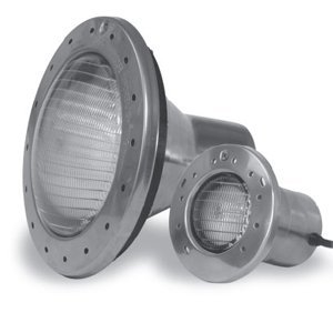 Zodiac WSHV100WS50 120-Volt 300-Watt Stainless Steel White Small Incandescent Pool and Spa Light  50-Feet Cable