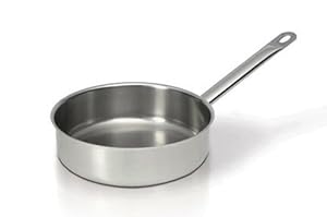 Homichef 9.5 Inch Stainless Saute Pan