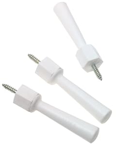 Stanley Hardware SP7086 Soft Wall Doorstop, White, 3-Pack #819034 at Sears.com