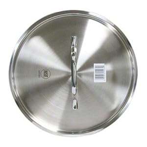 Vollrath 3912C 18/0 Stainless Steel Optio Fry Pan Cover 12-1/2-Inch