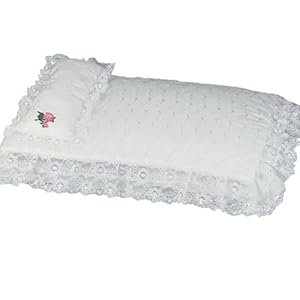 Sophia's White Eyelet Doll Bedding 3pc. fits American Girl Doll Sized Beds - Includes Pillow, Doll Mattress and Doll Comforter at Sears.com