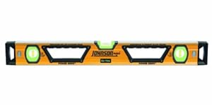 JOHNSON LEVEL & TOOL Johnson Level 1708-7800 78-Inch Magnetic Glo-View Aluminum Box Beam Level, Yellow at Sears.com