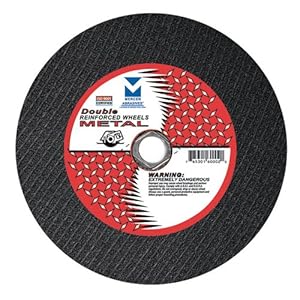 Mercer Abrasives 600070-10 Stationary Cut-Off Saw and Chop Saw Wheels, Double Reinforced 14-Inch by 1/8-Inch by 1-Inch, 10-Pack at Sears.com
