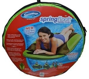 Swimways Spring Float Sundry Lounger Color: Green at Sears.com