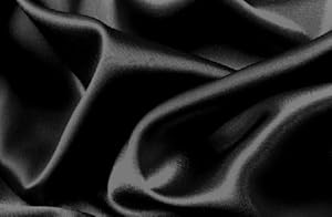 Chezmoi Collection Soft Silky Satin Solid Black 4pc Deep Pocket Sheet Set for Full/double Bed at Sears.com