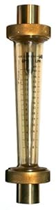 Pentair LDF360B Brass Sweat End Small Body Flowmeter  3/4-Inch