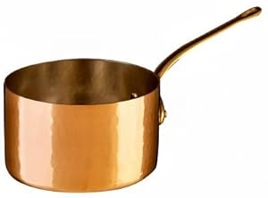 MagaMallGroup Ruffoni Opera Hand Hammered Saucepan 7 2.75 Qt. (Tin Lined)