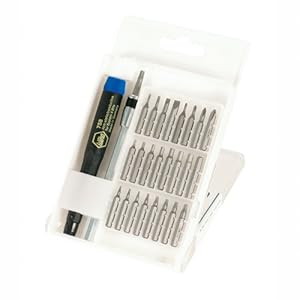 Wiha 75991 27-Piece Slotted Phillips Hex Inch and Torx System 4 Interchangeable Bit Set at Sears.com