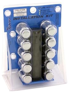 Mr. Lugnut CSK-5745K Spline Acorn Lug Nut Wheel (12mm x 1.50 Thread Size) Installation Kit - 25 Pieces at Sears.com