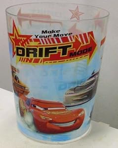 Disney Car Drift Lightning Mcqueen, Boost, Dj, Snot Rod, and Wingo! Plastic Trash Can Wastebasket at Sears.com