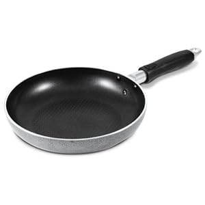 Royal Cook 9 Inch Heavy-Gauge Nonstick Non-Stick Aluminum Saut Pan  Fry Pan  Embossed Rust-Proof Frying Pan  Dishwasher Safe
