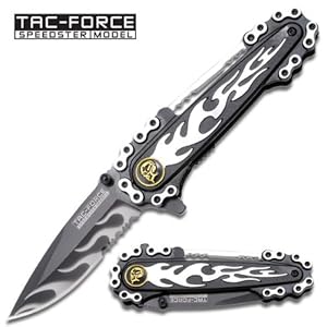 Tac Force TF-628GY Assisted Opening Folding Knife, 4.5-Inch Closed at Sears.com
