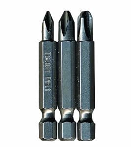 Task Tools T67913 Phillips Screwdriver Power Insert Bit Set, 3-Piece at Sears.com