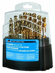 Task Tools 09029 29-Piece Tuf-E-Nuf Titanium-Coated HSS Drill Bit Set, 1/16-Inch Through 1/2-Inch Bits In Plastic Case at Sears.com