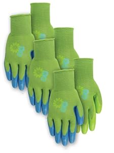 Midwest Gloves and Gear 67C2P06-M-AZ-12 6-Pack Grip Mate Ladies Gardening Gloves, Medium, Green at Sears.com