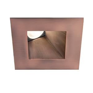 WAC Lighting HR-3LED-T518N-W-WT LED 3-Inch Recessed Downlight Wallwasher Square Trim, Color at Sears.com