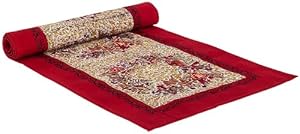 Couleur Nature Winter Garden Wreath Runner, 16 by 90-Inch, Red/Green at Sears.com