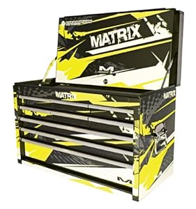 Matrix Concepts M30 314 Factory Tool Box with Yellow Fusion Graphic Kit