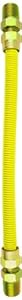 Aviditi 22854-25AVI Stainless Steel Gas Connector, 3/8-Inch ID 1/2-Inch MIP by 1/2-Inch MIP by 36-Inch, 25-Pack at Sears.com