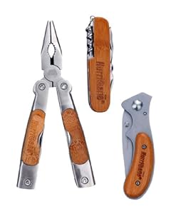 Sainty International 13-690 Hurricane ECO Knife and Pliers Multi-Tool Set with Bamboo Handle, 3-Piece at Sears.com