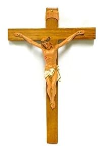 Roman Fontanini 7" Fontanini Wood tone Crucifix * Nativity Village Collectible 0283 at Sears.com
