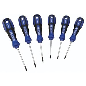Wiha 45598 Screwdriver Sets, Torx, Cushion Grip, Precision Black Tip, T6 to T15, 6 Piece at Sears.com