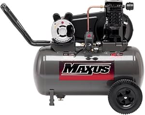 Campbell Hausfeld Maxus EX8300 15 Amps / 14.5 Amps 2 Horsepower 20 Gallon Wheeled Oiled Single Hot Dog Compressor Dual Voltage 120-Volt / 240-Volt at Sears.com