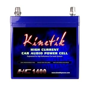 Kinetik HC1400R - 1400 Watt 12 Volt Power Cell Reverse Terminal Battery, Pack of 1 at Sears.com