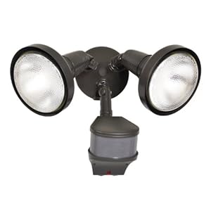 Cooper Lighting All Pro Outdoor Security MS276RD 270-Degree Motion-Activated Security Floodlight 200-Watt Par Halogen with Precision Plus Dopple at Sears.com