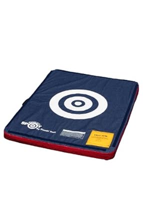 Tumbl Trak Blue Denim Cover Sweet Spot with Handpump with White Target Design in Middle, Velcro, and Non-Skid Material, 3-Feet W at Sears.com