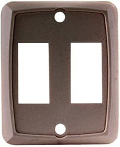 JR Products 12891-5 Brown Double Face Plate - Pack of 5 at Sears.com