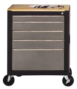 Metal Box Industries COS-SVTBX MBI Garage Storage System - Mobile Tool Box, Silver/Black at Sears.com