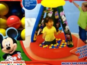 Disney Mickey Mouse Clubhouse Inflatable Ball Pit with 25 Soft Flex Balls at Sears.com
