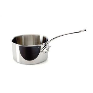 Mauviel M'cook Cook'Style 1.9 Quart Saucepan with Stainless Steel Handle