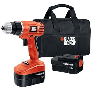Black & Decker GCO18SB-2 18-volt Cordless Drill/Driver with 2 Batteries and Storage Bag at Sears.com