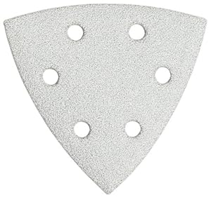 Bosch SDTW080 Detail Triangle, Hook & Loop Sanding Sheet, White, 80 Grit, 5-Pack at Sears.com