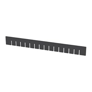 Akro Mils Akro-Mils 42223 PK Long Divider for 33223 Akro-Grid Slotted Divider Plastic Tote Box  Pack of 6