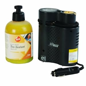 AirMan 71-074-021 12V EasySpair Tire Repair Sealant and Air Compressor Kit at Sears.com