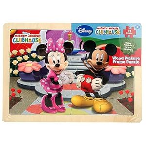 Walt Disney Co Mickey Mouse Mickey Mouse Clubhouse - Wood Picture Frame Puzzle [12 Pieces] at Sears.com
