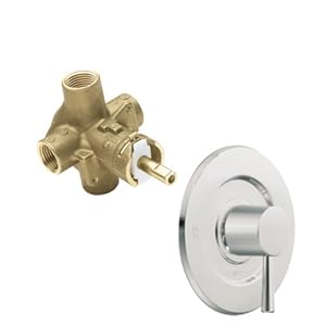 Moen T2701-2510 Level Posi-Temp Valve Trim Kit with Lever Handle and Valve, Chrome at Sears.com