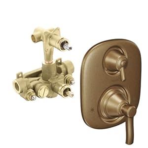 Moen T4211AZ-3330 Rothbury Moentrol Valve Trim Kit with Lever Handle and Valve, Antique Bronze at Sears.com